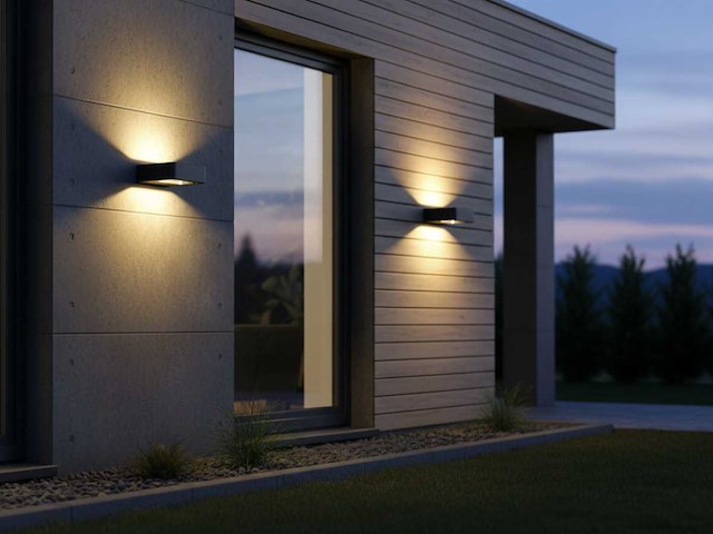 10w led zand zwart tuinlamp 14.5cm warm wit(8x) - afbeelding 6 van  9