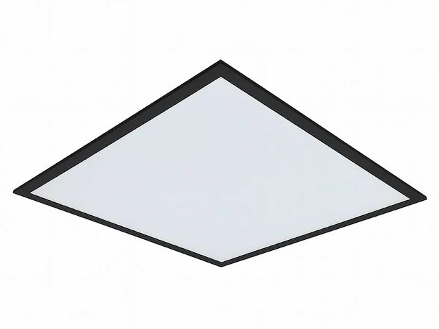 (10x) 40w 4000k 60x60 smd led inbouw backlit panelen zwart frame - afbeelding 3 van  9