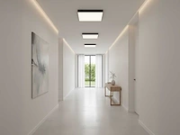 (10x) 40w 4000k 60x60 smd led inbouw backlit panelen zwart frame - afbeelding 6 van  9