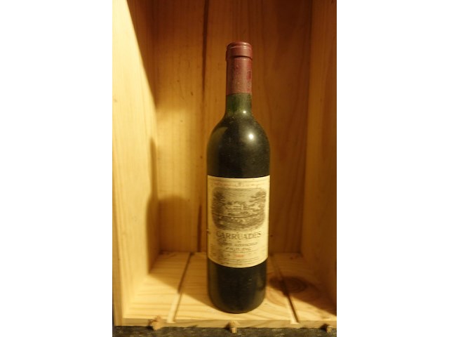 10x 75cl carruades de lafite rothschild paillac 1988 - afbeelding 1 van  3