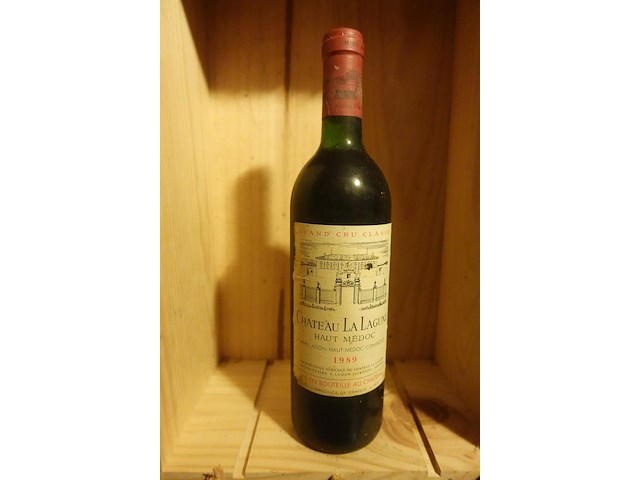 10x 75cl chateau la lagune 1989 - afbeelding 1 van  3
