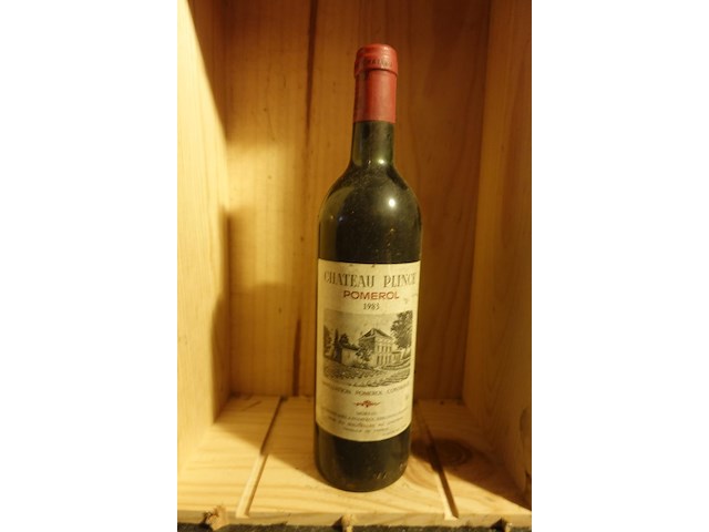 10x 75cl chateau plince pomerol 1983 - afbeelding 1 van  3