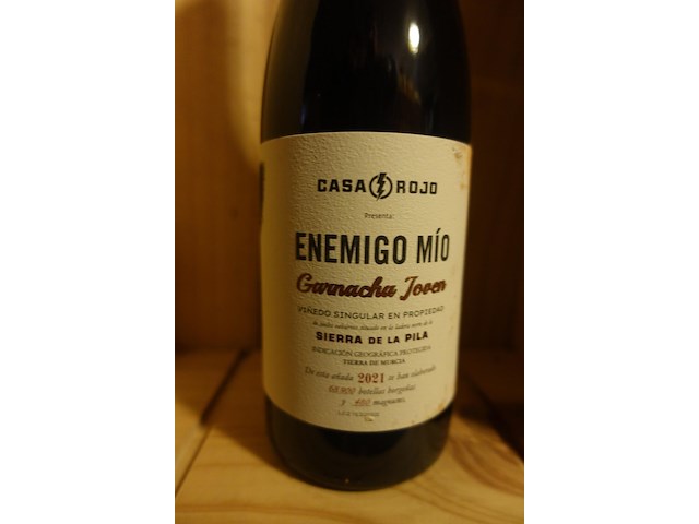 10x 75cl enemigo mio sierra de la pila 2021 - afbeelding 2 van  3