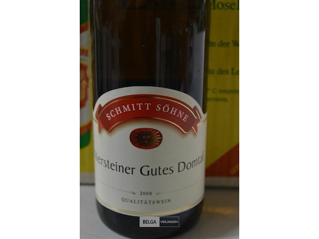 10x 75cl schmitt sohne niersteiner futes domtal - afbeelding 2 van  3