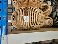 10x bamboe hanglamp - afbeelding 2 van  2