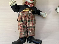 10x beeldjes clown's - afbeelding 2 van  8