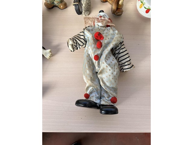 10x beeldjes clown's - afbeelding 3 van  8
