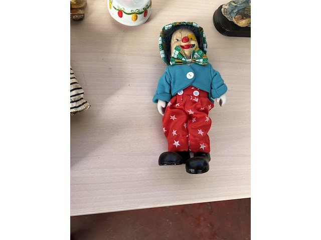 10x beeldjes clown's - afbeelding 4 van  8