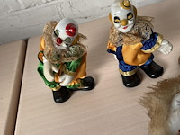 10x beeldjes clown's - afbeelding 5 van  8