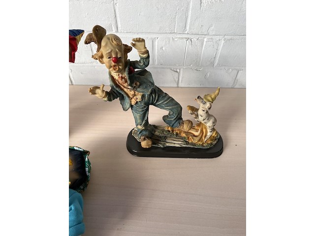 10x beeldjes clown's - afbeelding 8 van  8