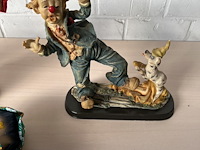 10x beeldjes clown's - afbeelding 8 van  8