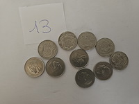 10x belgië: 10-frankmunten (1961–1990) - afbeelding 1 van  3