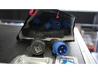 10x cee 16a - 3pin male connector mono + 10x female - afbeelding 1 van  1