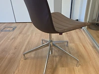 (10x) design lederen draaistoelen arper - afbeelding 3 van  6
