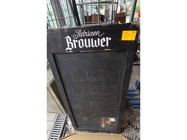 10x divers krijtbord - afbeelding 2 van  8