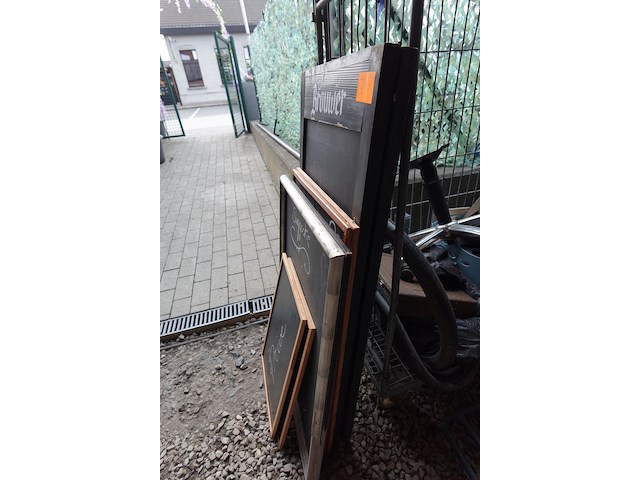 10x divers krijtbord - afbeelding 3 van  8