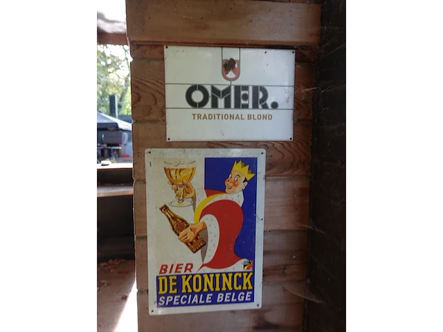 10x divers reclamebord - afbeelding 1 van  5