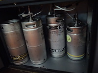 10x diverse inox biervat 20l