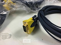 (10x) dmt fv36 vga video kabels 1,5m - afbeelding 2 van  3