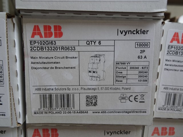 10x doos zekering abb - afbeelding 1 van  1