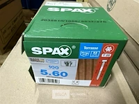 10x dozen spax vlonderschroeven 5x60 (100 st/doos)