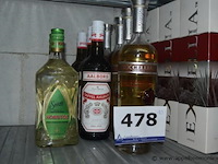 10x fles akvavit, aalborg, taffel akvavit - afbeelding 1 van  3