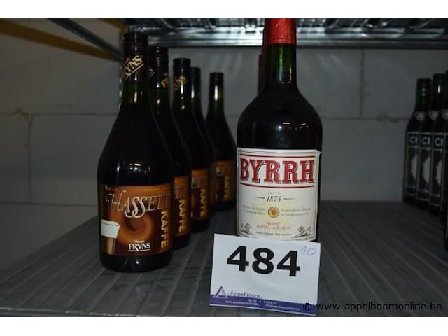 10x fles aperitiefwijn, byrrh - afbeelding 1 van  3