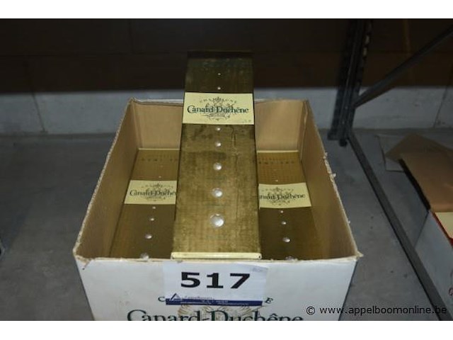 10x fles champagne, canard-duchêne, demi-sec, 75cl - afbeelding 1 van  2