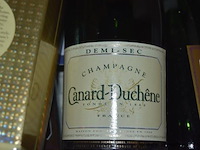 10x fles champagne, canard-duchêne, demi-sec, 75cl - afbeelding 2 van  2