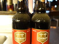 10x fles oude chimay - afbeelding 1 van  3