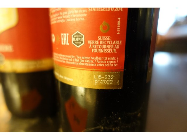 10x fles oude chimay - afbeelding 3 van  3