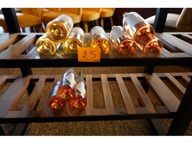 10x fles rosé wijn - afbeelding 1 van  4