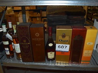 10x fles/doos sterke drank, wo. armagnac producteur d'armagnac vsop, cognac: leopold gourmel bio, camus vsop, monnet xo, prince polignac vs, otard xo gold, prince hubert de polignac vsop, leopold gourmel age des fleurs; eau de vie liqueur carrel poire - afbeelding 1 van  5