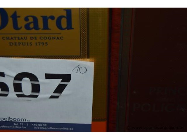 10x fles/doos sterke drank, wo. armagnac producteur d'armagnac vsop, cognac: leopold gourmel bio, camus vsop, monnet xo, prince polignac vs, otard xo gold, prince hubert de polignac vsop, leopold gourmel age des fleurs; eau de vie liqueur carrel poire - afbeelding 5 van  5