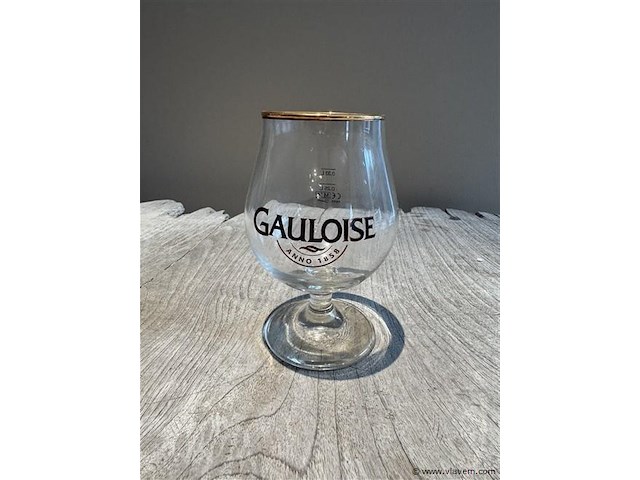 10x gauloise glazen - afbeelding 1 van  1