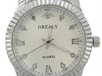 10x grealy argentum heren horloge