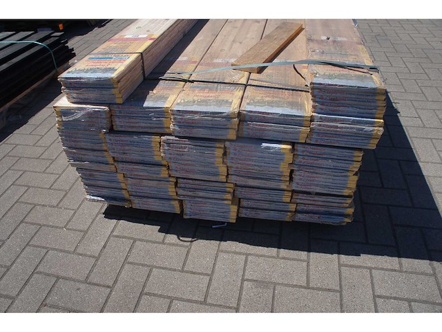 10x grenen timmerpanelen/legplank - afbeelding 3 van  6