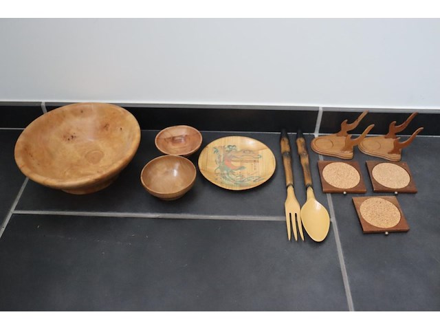 10x houten curiosa - afbeelding 1 van  7