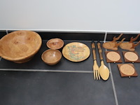 10x houten curiosa - afbeelding 1 van  7