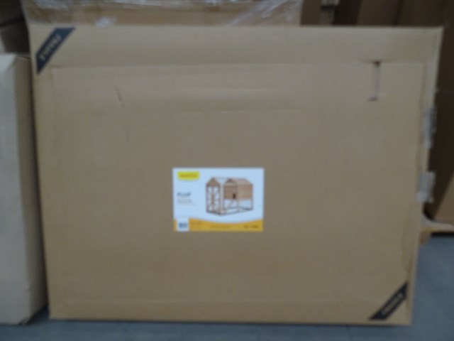 10x houten kippenhok - afbeelding 1 van  2