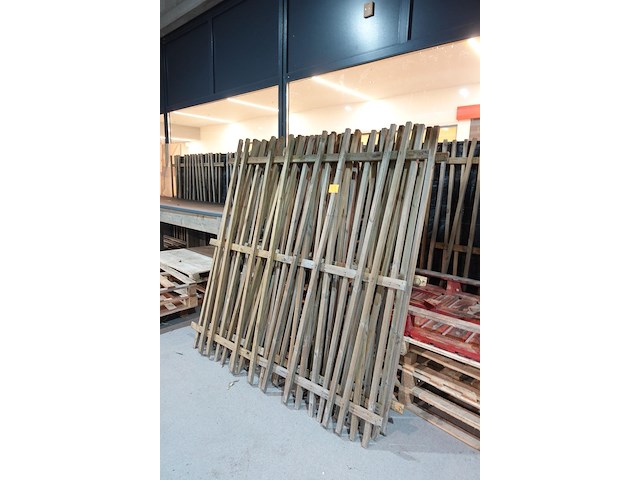 10x houten schutting - afbeelding 2 van  3