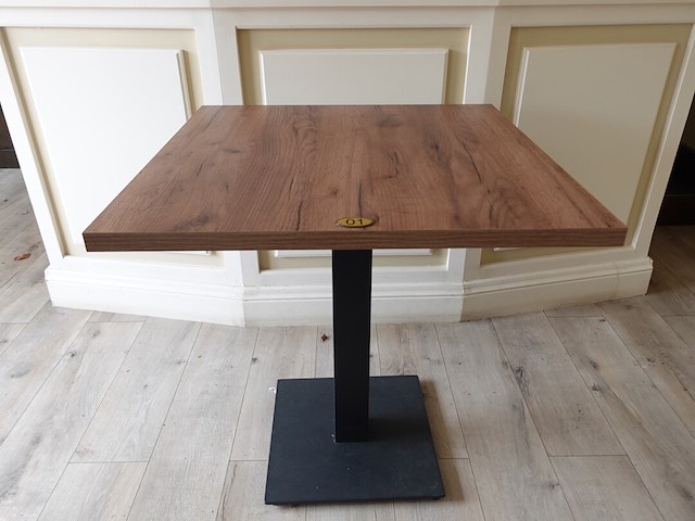 10x houten tafel - afbeelding 2 van  7