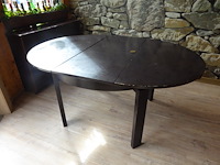 10x houten tafel - afbeelding 2 van  2