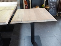 10x houten tafel
