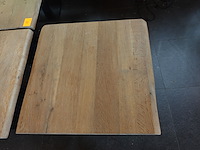 10x houten tafel - afbeelding 2 van  5