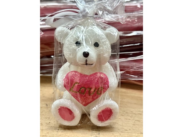 10x kaars beertje - afbeelding 2 van  2