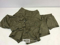 (10x) koninklijk landmacht boxer shorts anti microbieel legergroen - afbeelding 2 van  3