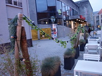 10x kunstof bloembak + verlichting - afbeelding 2 van  10