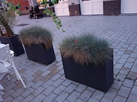 10x kunststof bloembak + verlichting - afbeelding 9 van  10