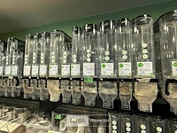 10x kunststof dispensers voor levensmiddelen